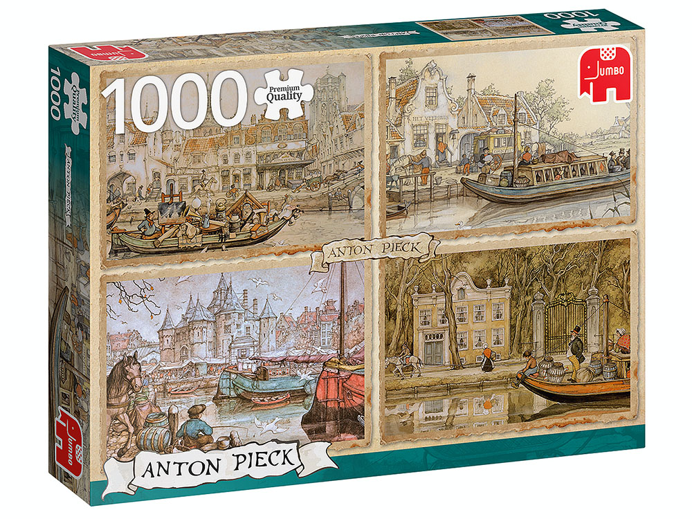 ANTON PIECK CANAL BOAT 1000pc