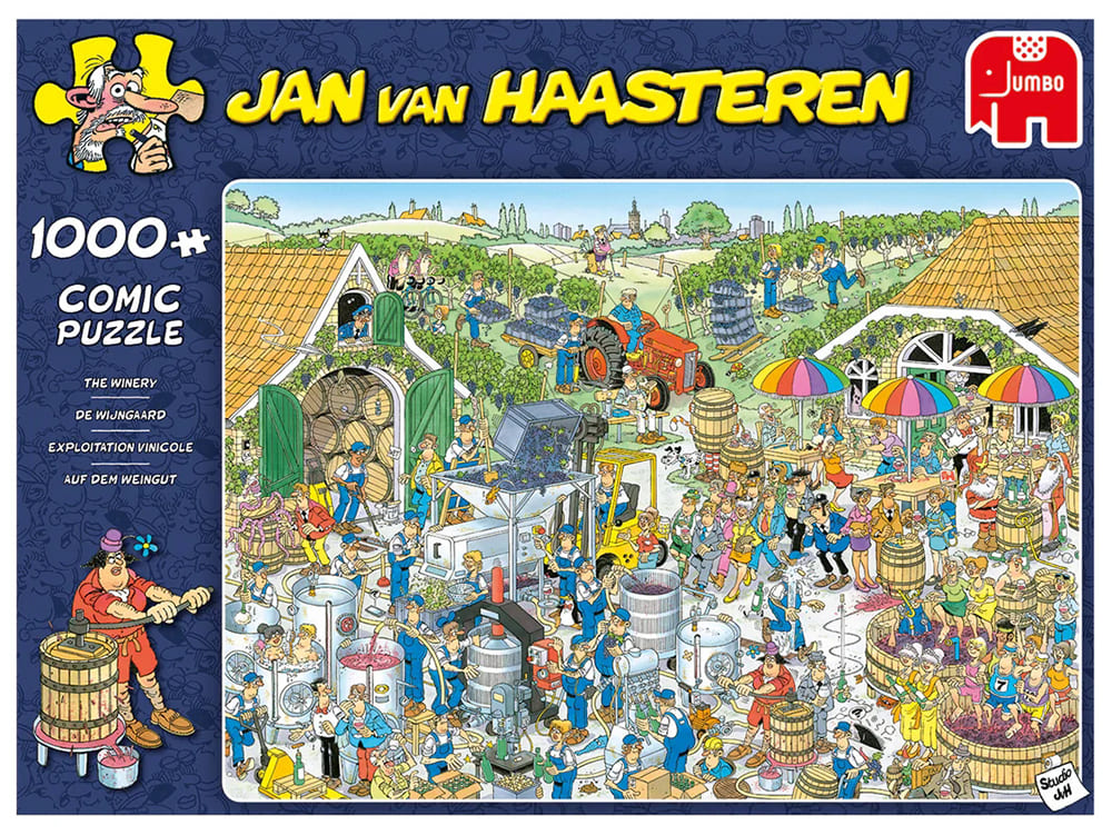JVH THE WINERY 1000pc - Click Image to Close