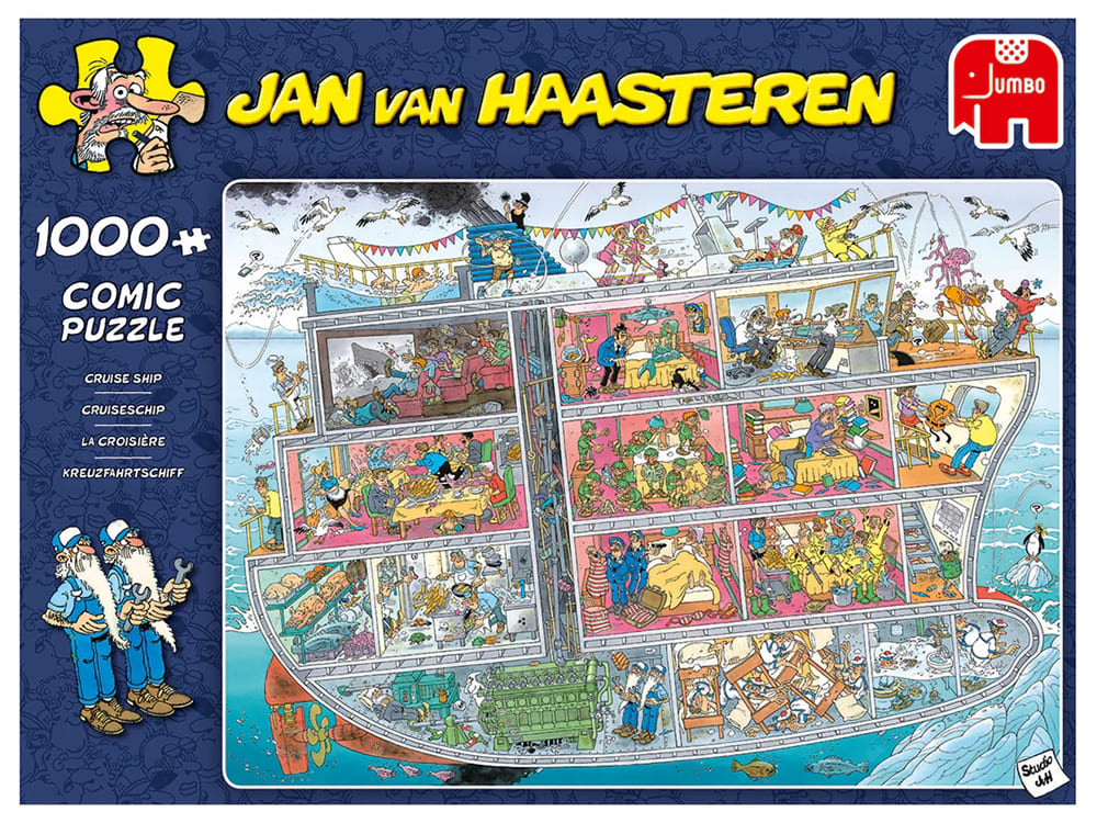 JVH CRUISE SHIP 1000pc - Click Image to Close