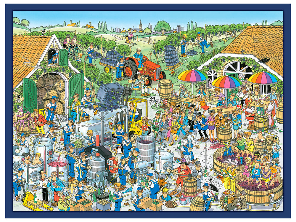 JVH THE WINERY 3000pc 10th ANN - Click Image to Close