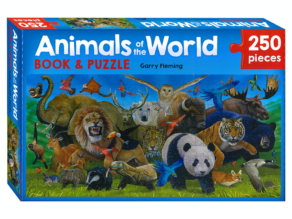 ANIMALS OF THE WORLD 250pc