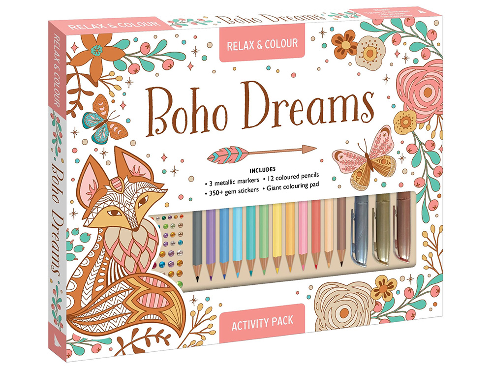 BOHO DREAMS RELAX & COLOUR KIT