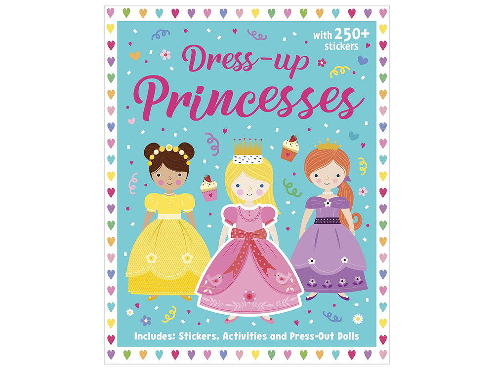 DRESS UP PRINCESS STICKER BOOK