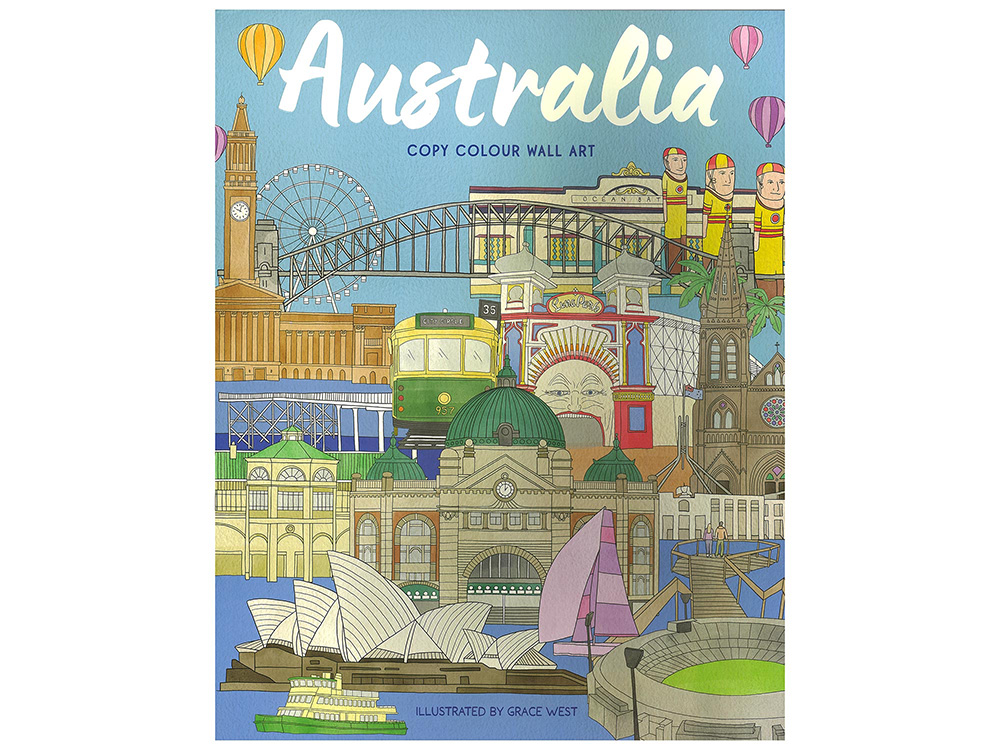 AUSTRALIA COPY COLOUR WALL ART