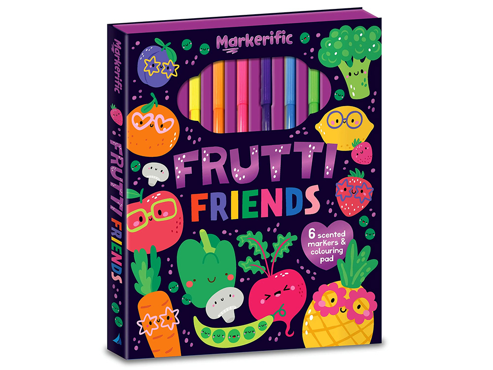 FRUTTI FRIENDS COLOURING PAD