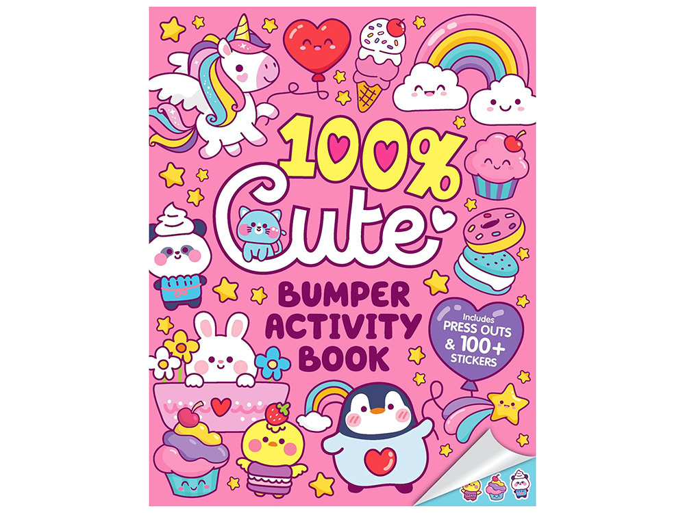 100% CUTE BUMPER ACTIVITY BOOK