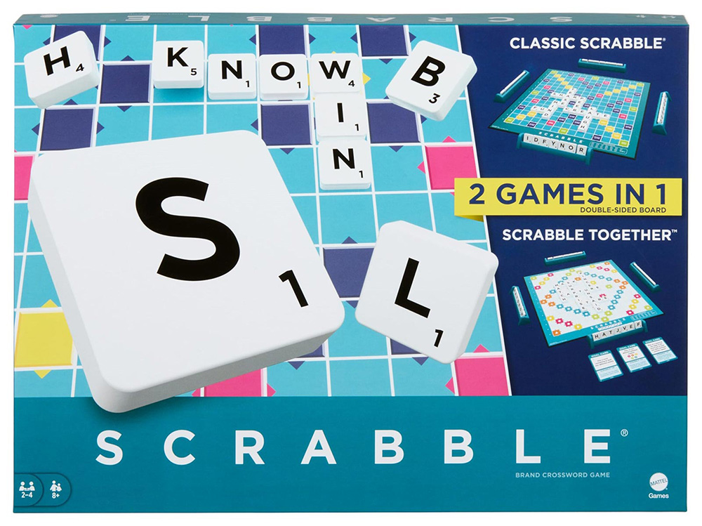 SCRABBLE 2 GAMES-IN-1