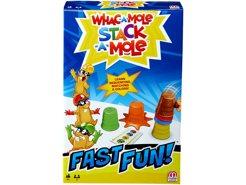 WHAC-A-MOLE STACK-A-MOLE