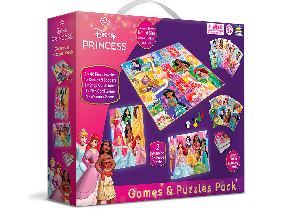 DISNEY PRINCESS GAMES & PUZZLE