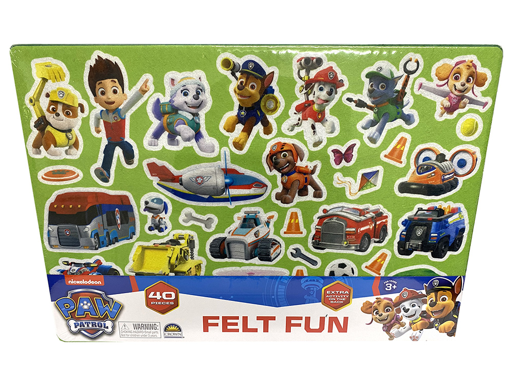 PAW PATROL FELT FUN 40pc