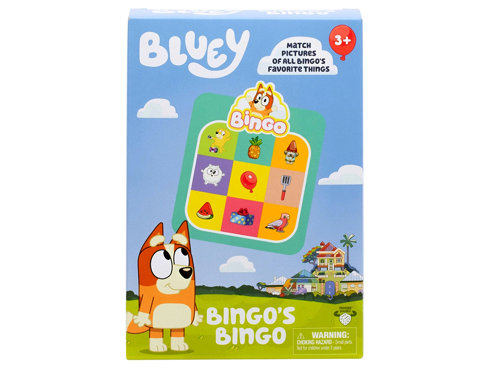 BLUEY & BINGO'S BINGO GAME