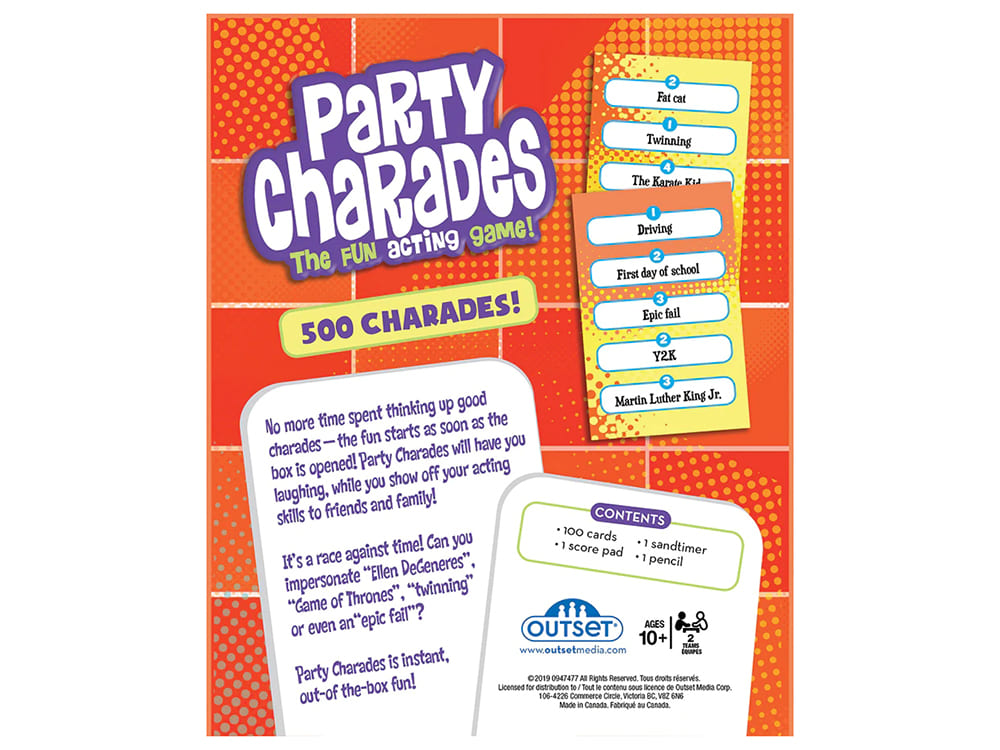 PARTY CHARADES - Click Image to Close