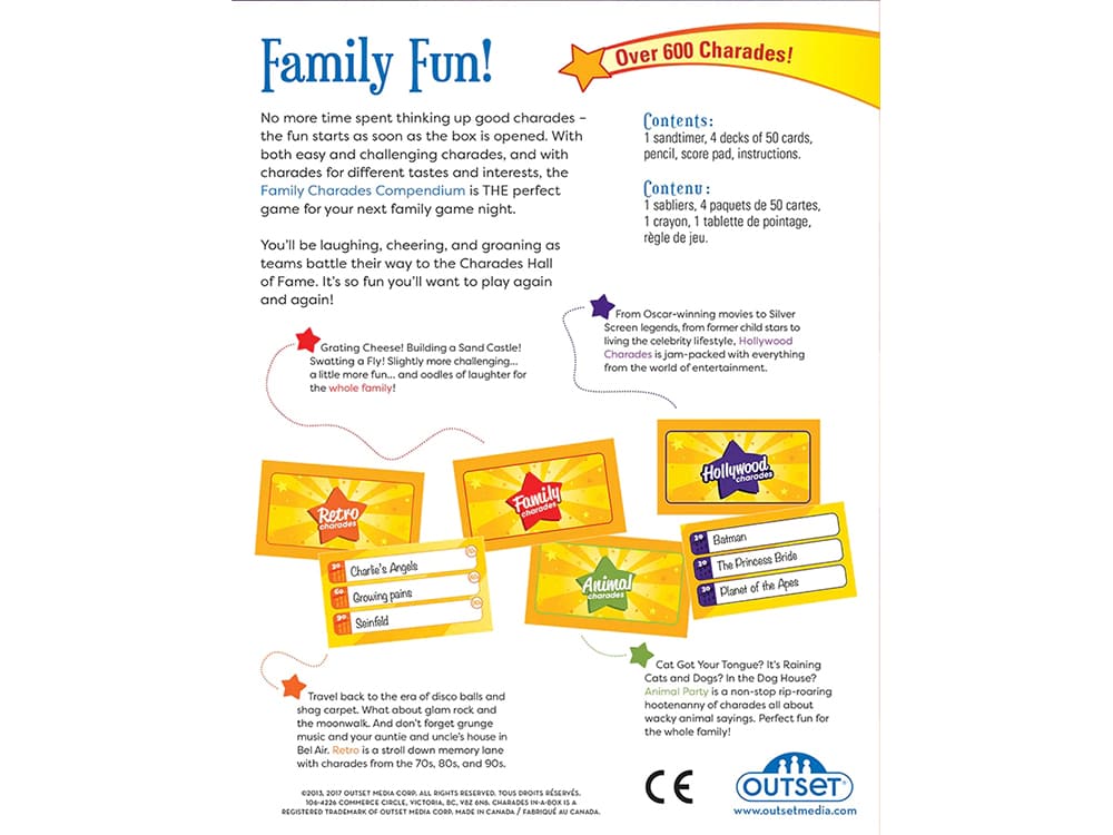 FAMILY CHARADES COMPACT - Click Image to Close