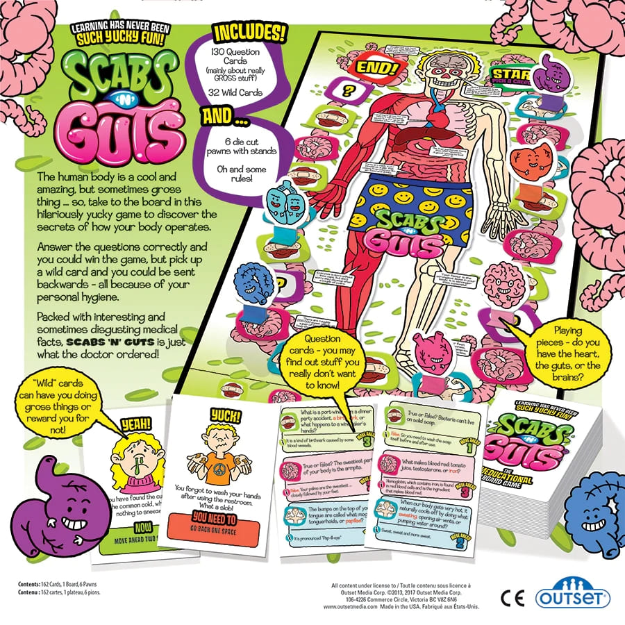 SCABS 'N' GUTS BOARD GAME - Click Image to Close