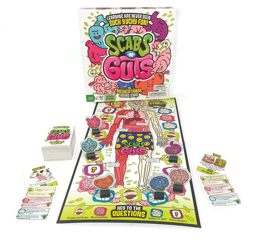 SCABS 'N' GUTS BOARD GAME - Click Image to Close