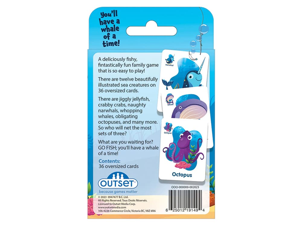 GO FISH Card Game Outset Media - Click Image to Close