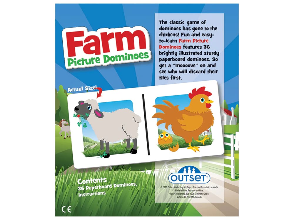PICTURE DOMINOES: FARM - Click Image to Close