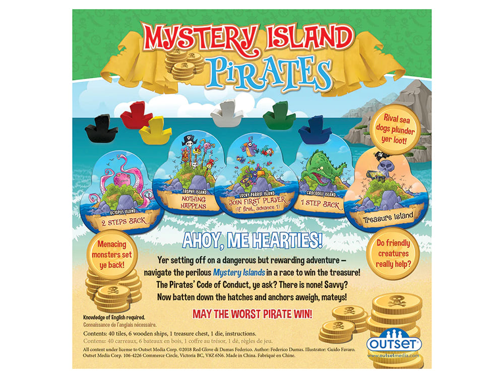 MYSTERY ISLAND PIRATES - Click Image to Close