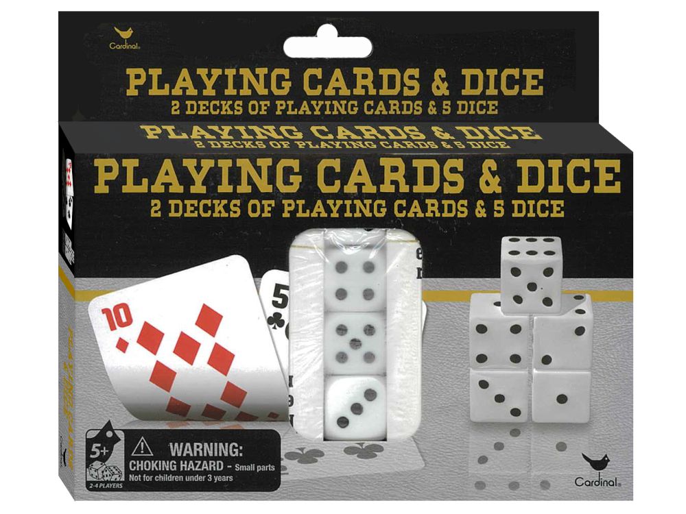 PLAYING CARDS & DICE(Cardinal)