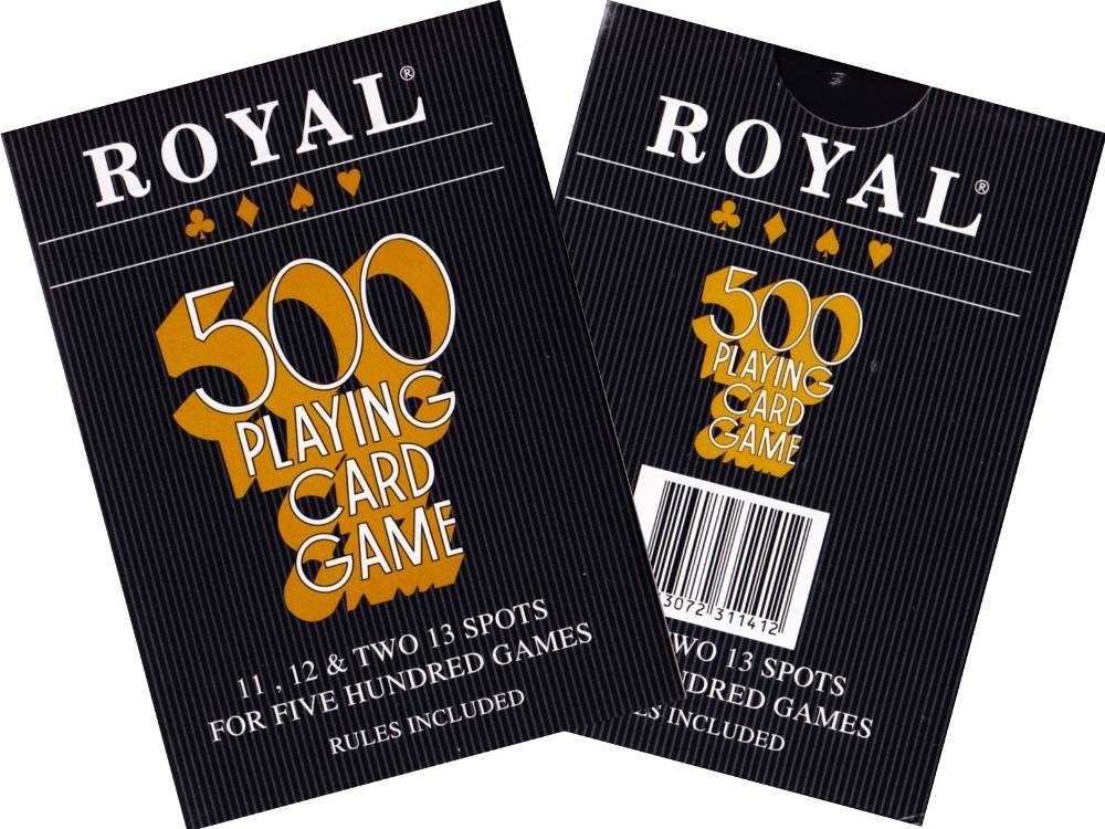500 ROYAL PLAYING CARD GAME
