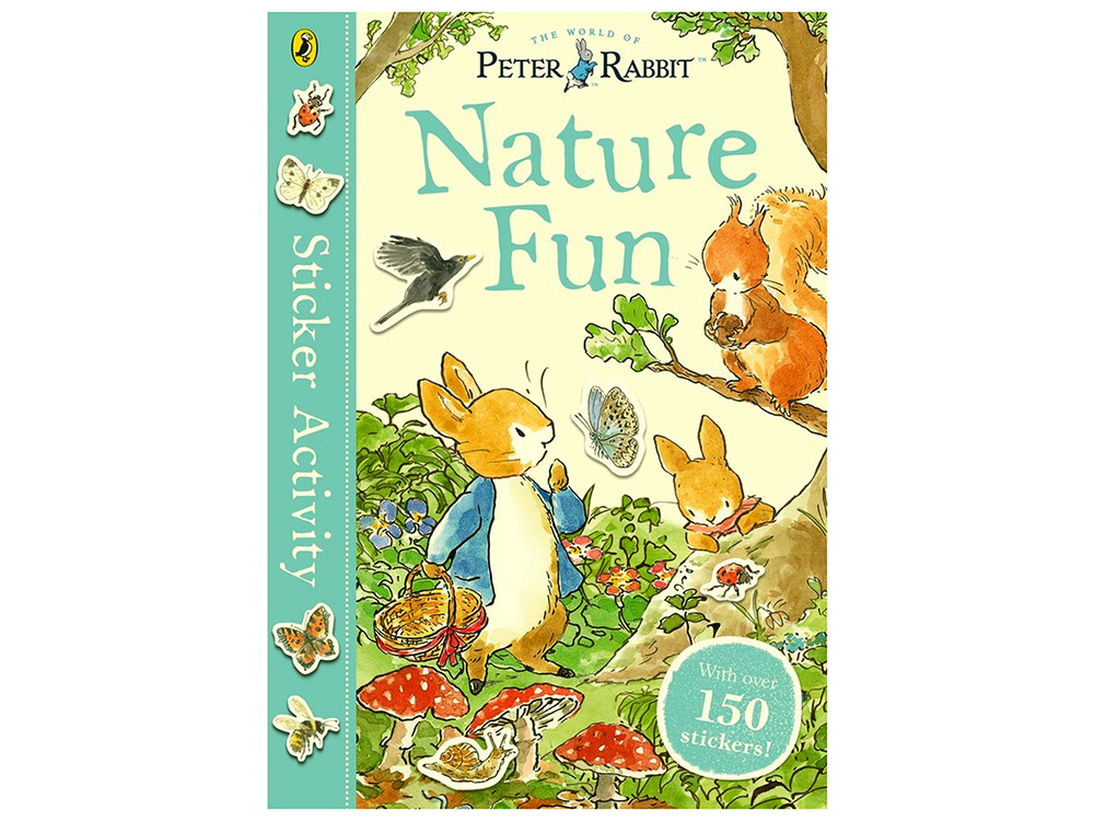 PETER RABIT NATURE FUN STICKER