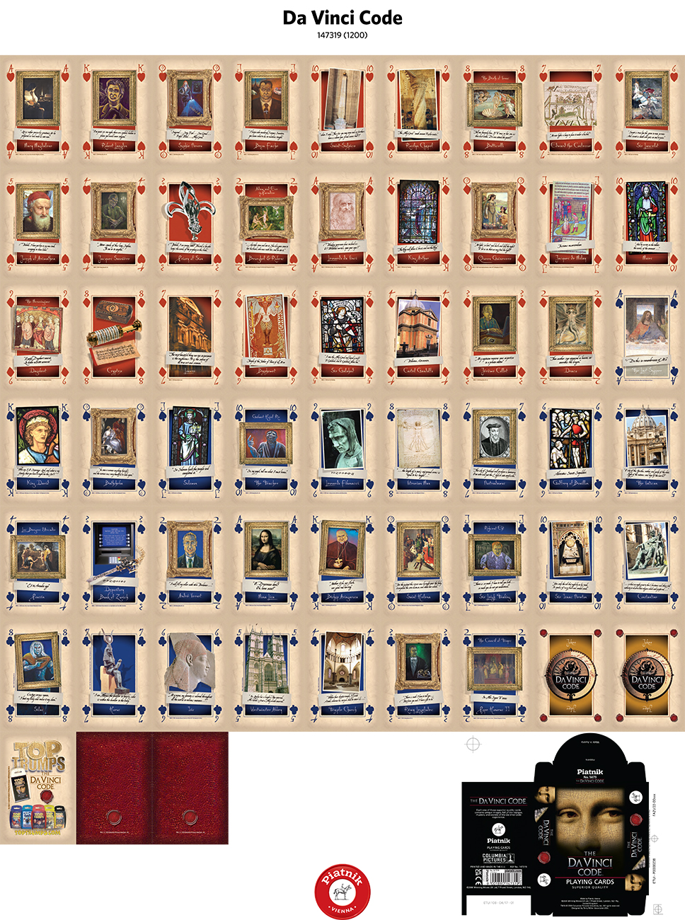 DA VINCI CODE BRIDGE SINGLE DK - Click Image to Close