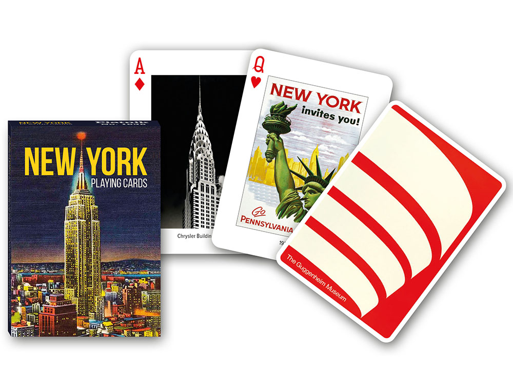 NEW YORK POKER playing cards
