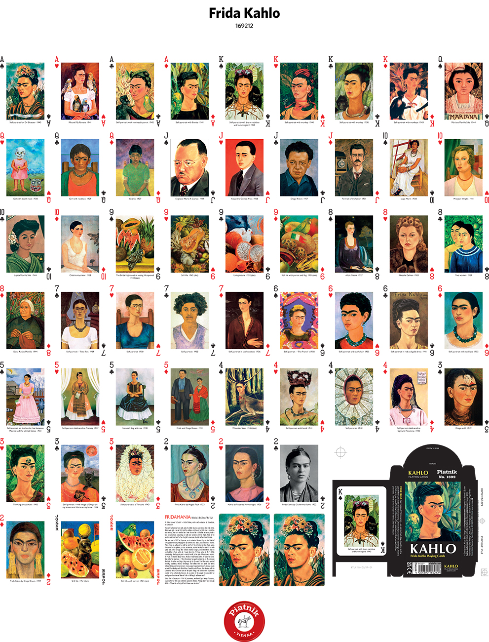 FRIDA KAHLO POKER - Click Image to Close
