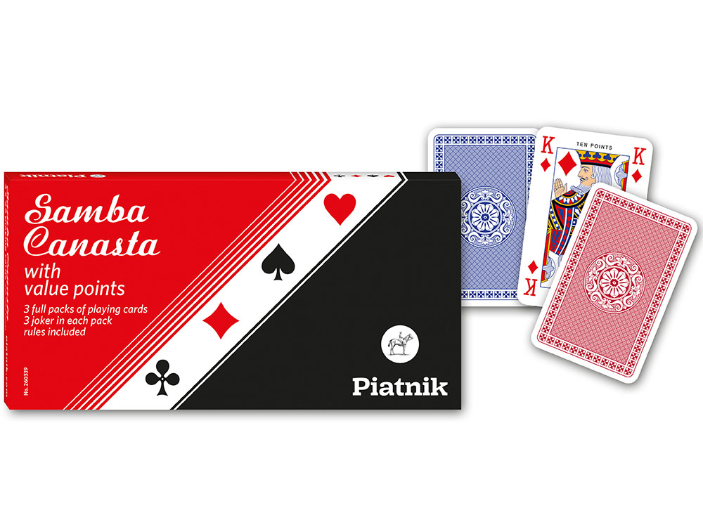 samba canasta card game rules