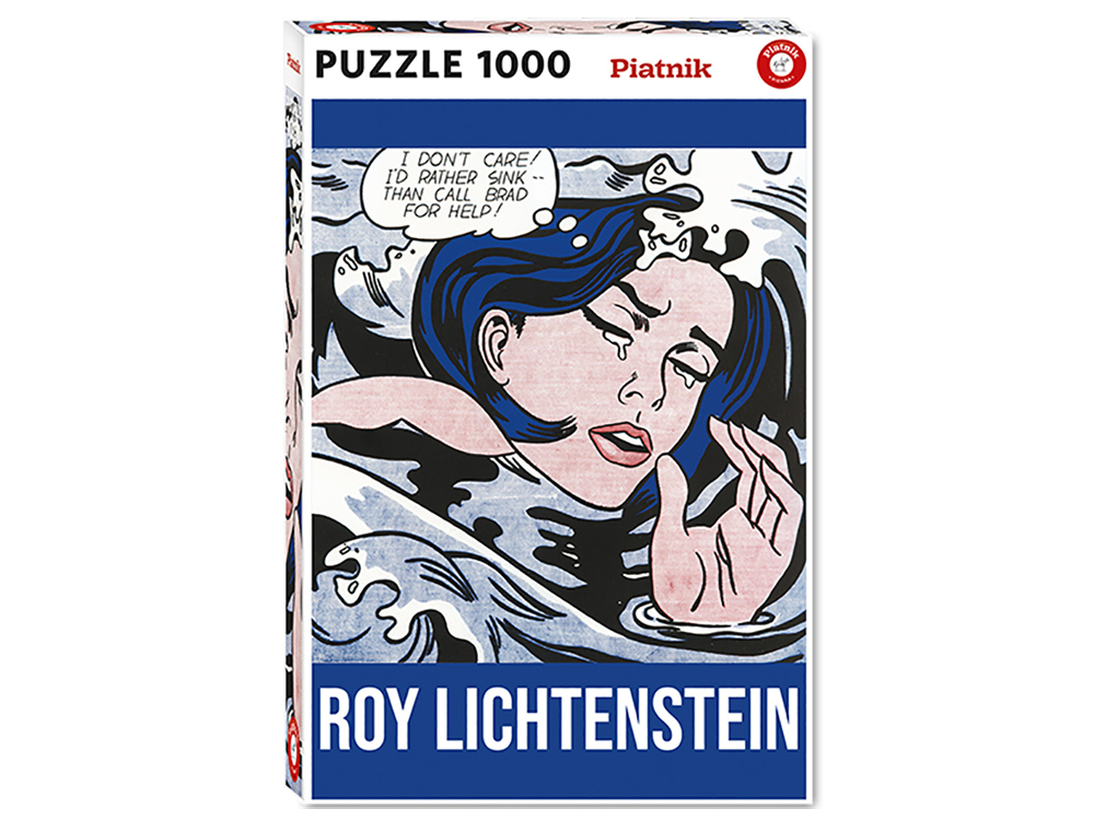 LICHTENSTEIN, DROWNING GIRL