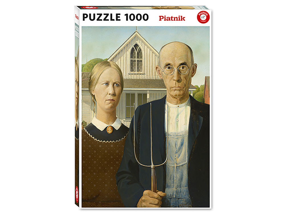 WOOD, AMERICAN GOTHIC 1000pc
