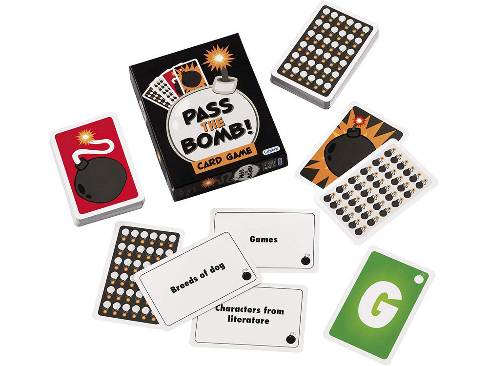PASS THE BOMB CARD GAME - Click Image to Close
