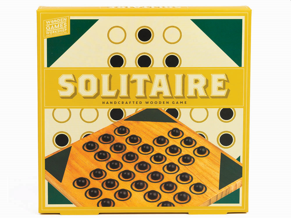 SOLITAIRE (Wood Games W/Shop) - Click Image to Close