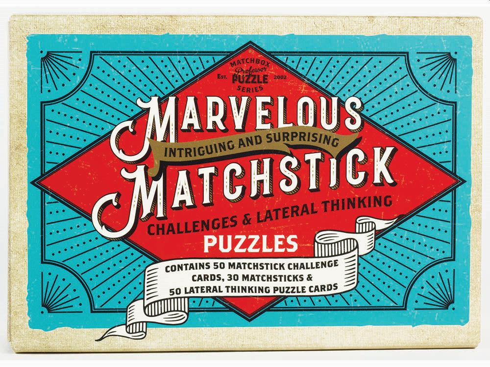 MARVELOUS MATCHSTICK PUZZLES - Click Image to Close