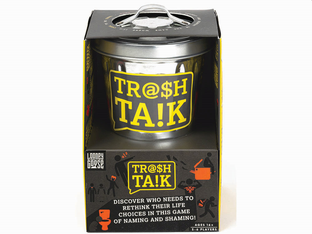 TRASH TALK Game in Trash Can - Click Image to Close