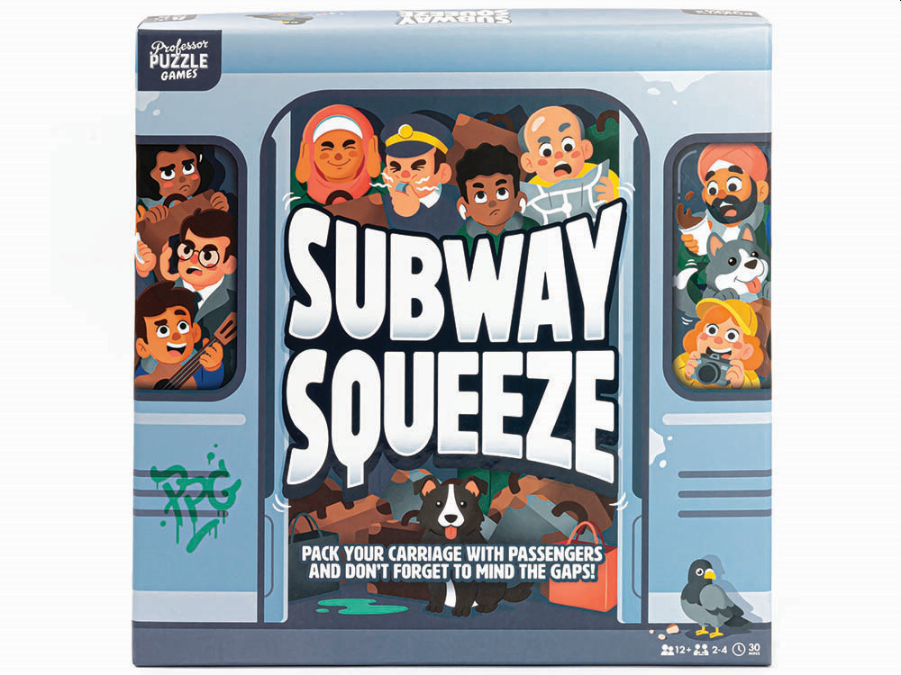 SUBWAY SQUEEZE Strategy Game - Click Image to Close