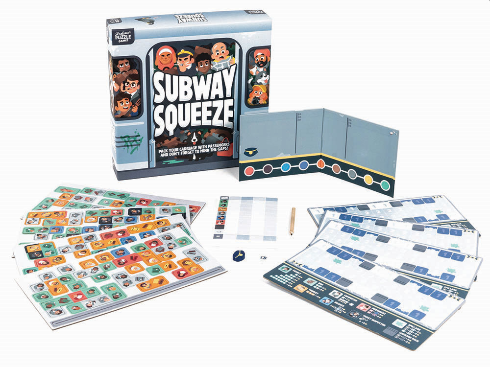 SUBWAY SQUEEZE Strategy Game - Click Image to Close