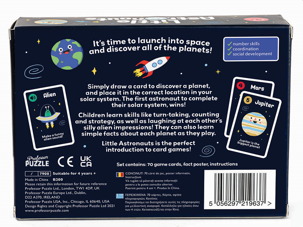 LITTLE ASTRONAUTS Solar Sys.Gm - Click Image to Close