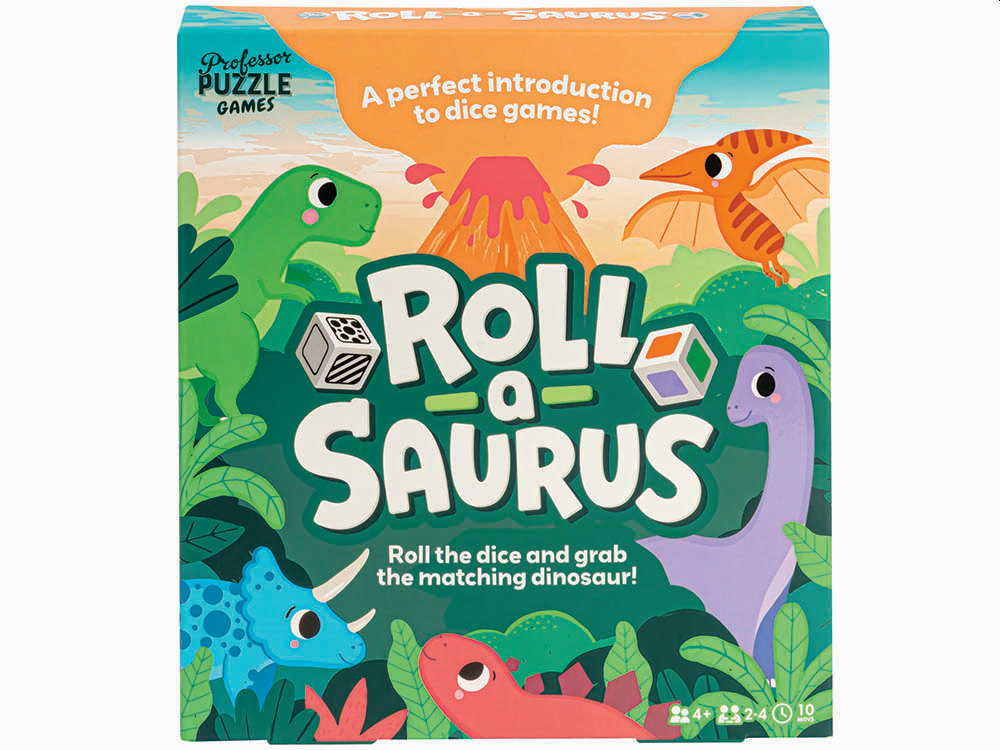 ROLL-a-SAURUS Matching Dino Gm - Click Image to Close