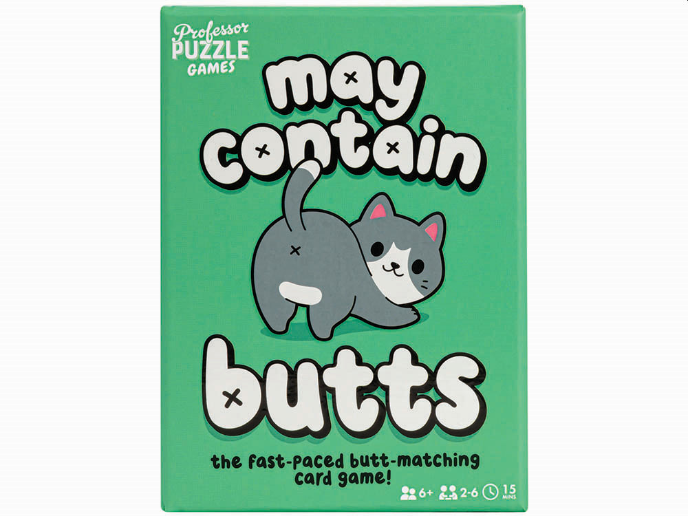 MAY CONTAIN BUTTS Card Game - Click Image to Close