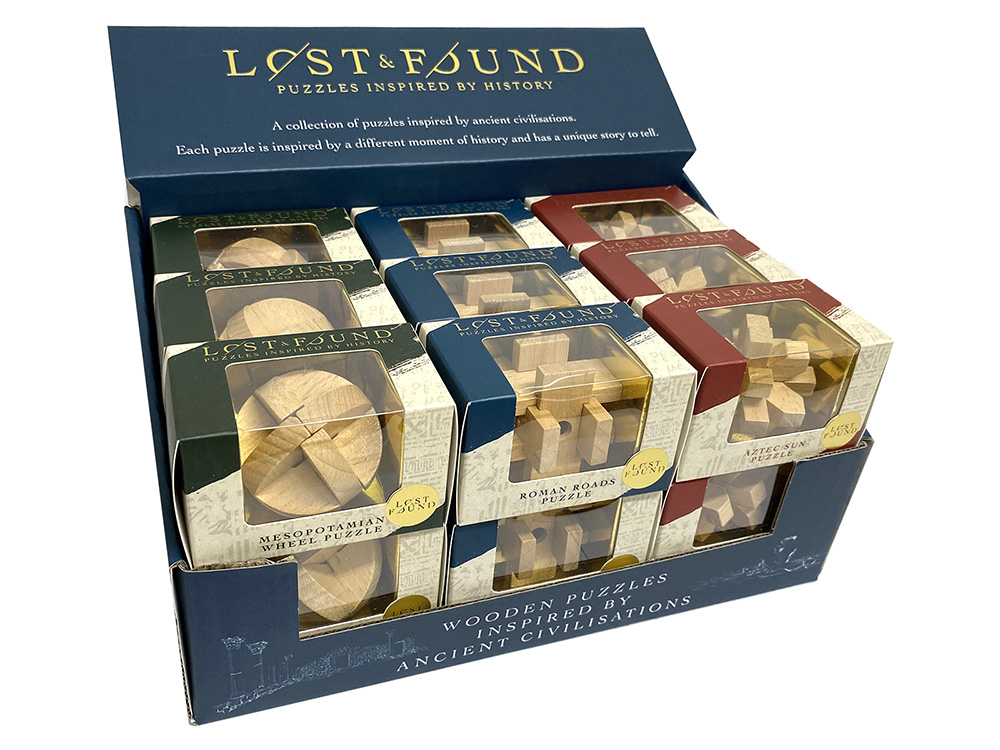 LOST & FOUND MINI PUZZLES x 18