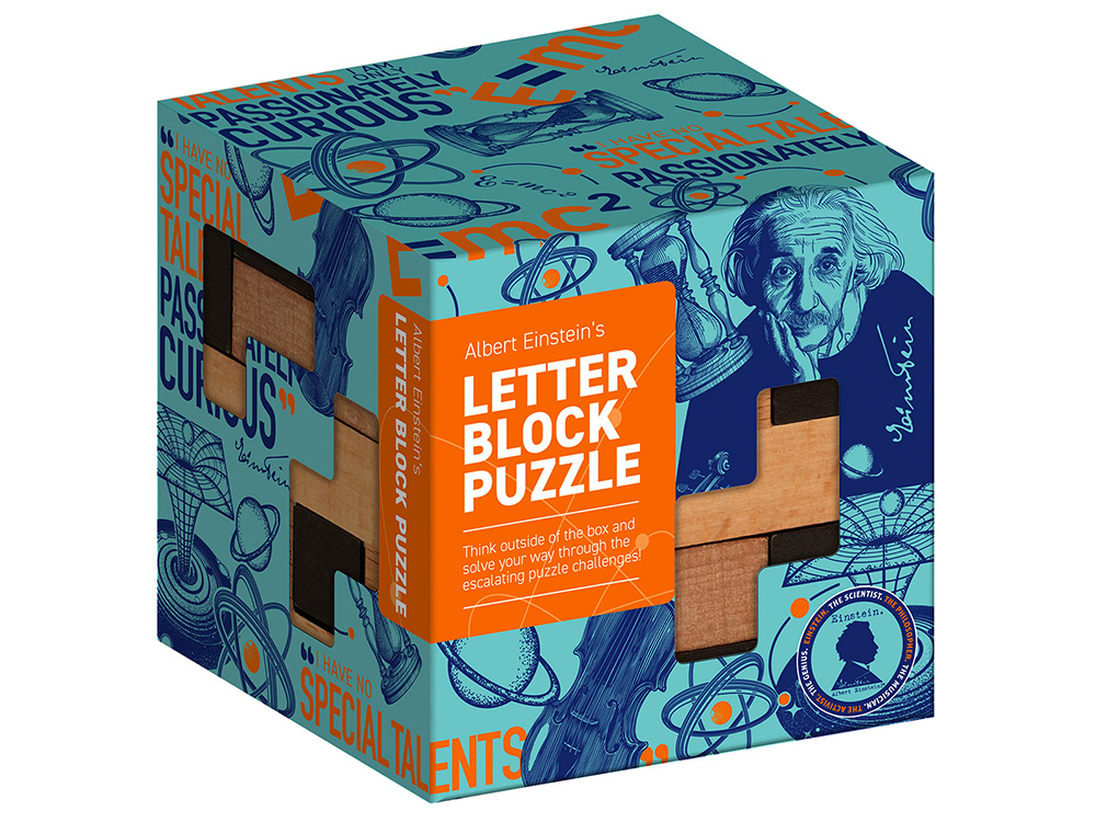 EINSTEIN'S LETTER BLOCK PUZZLE