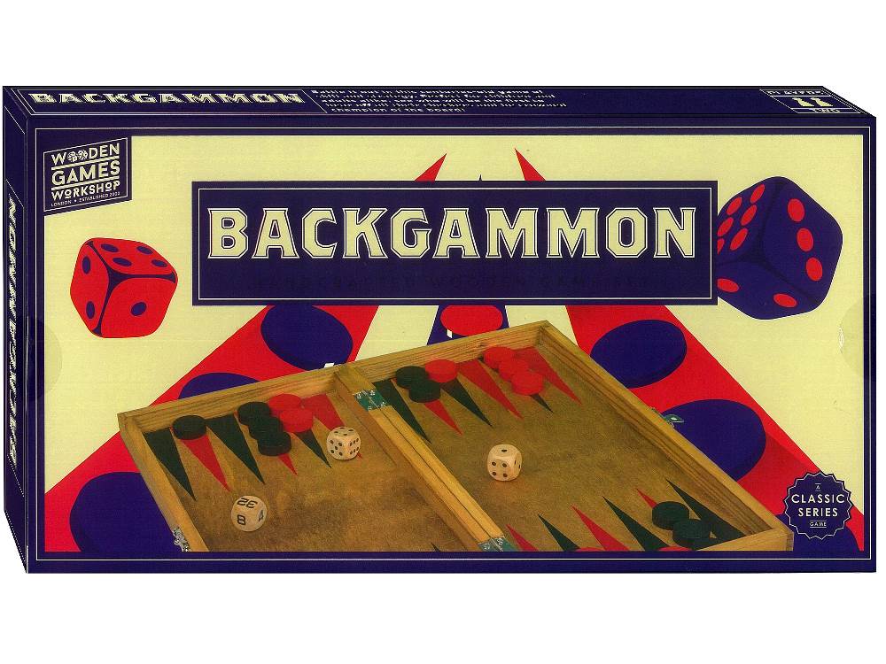 BACKGAMMON (Wood Games W/Shop)