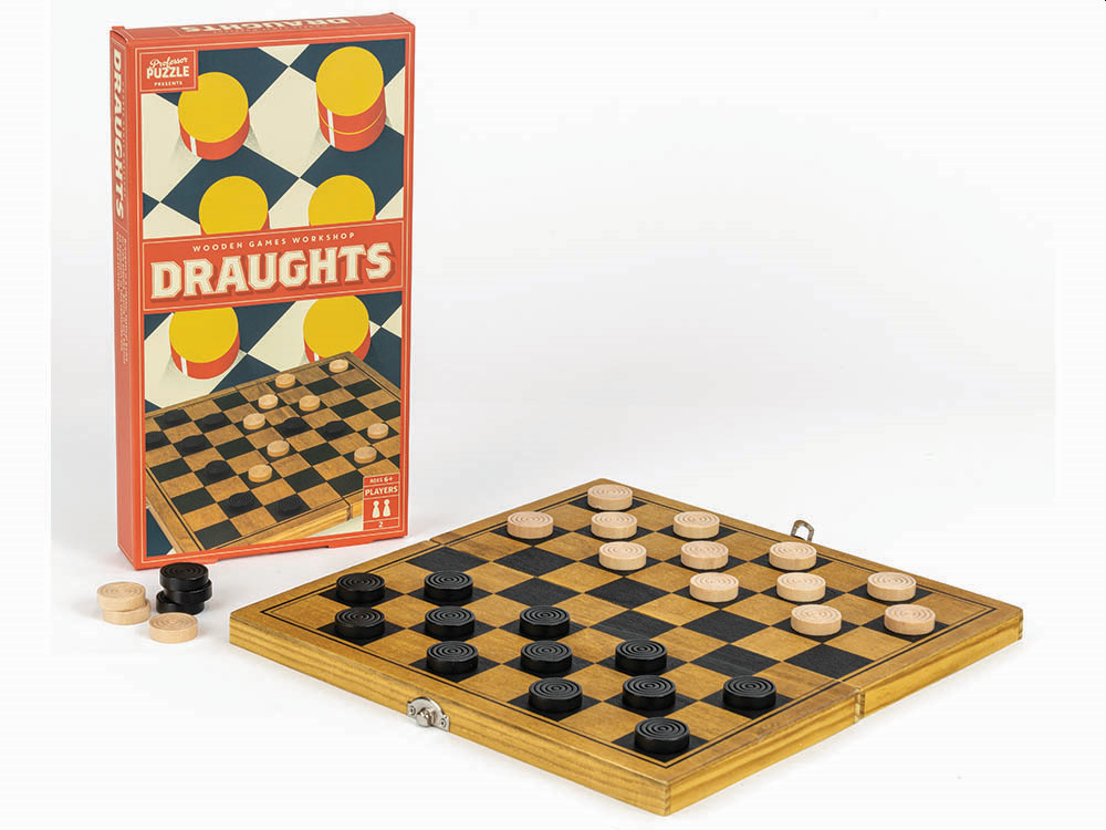DRAUGHTS (Wood Games Workshop) - Click Image to Close