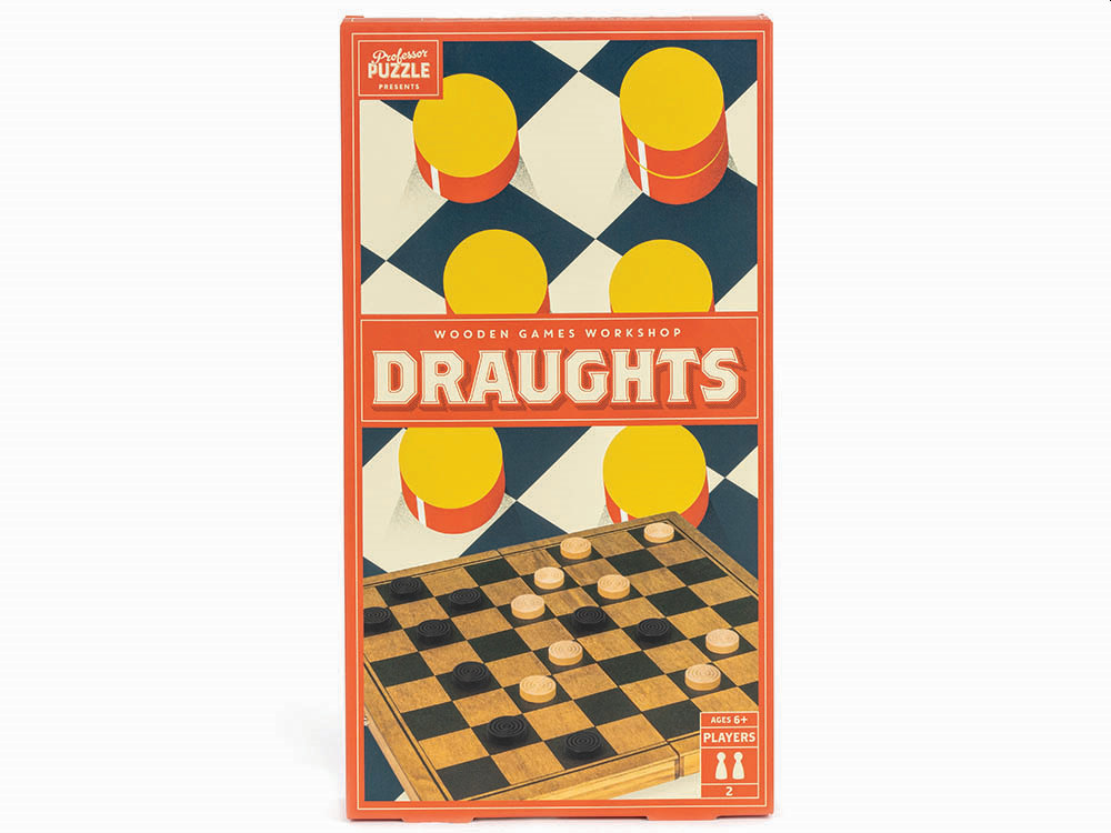 DRAUGHTS (Wood Games Workshop) - Click Image to Close