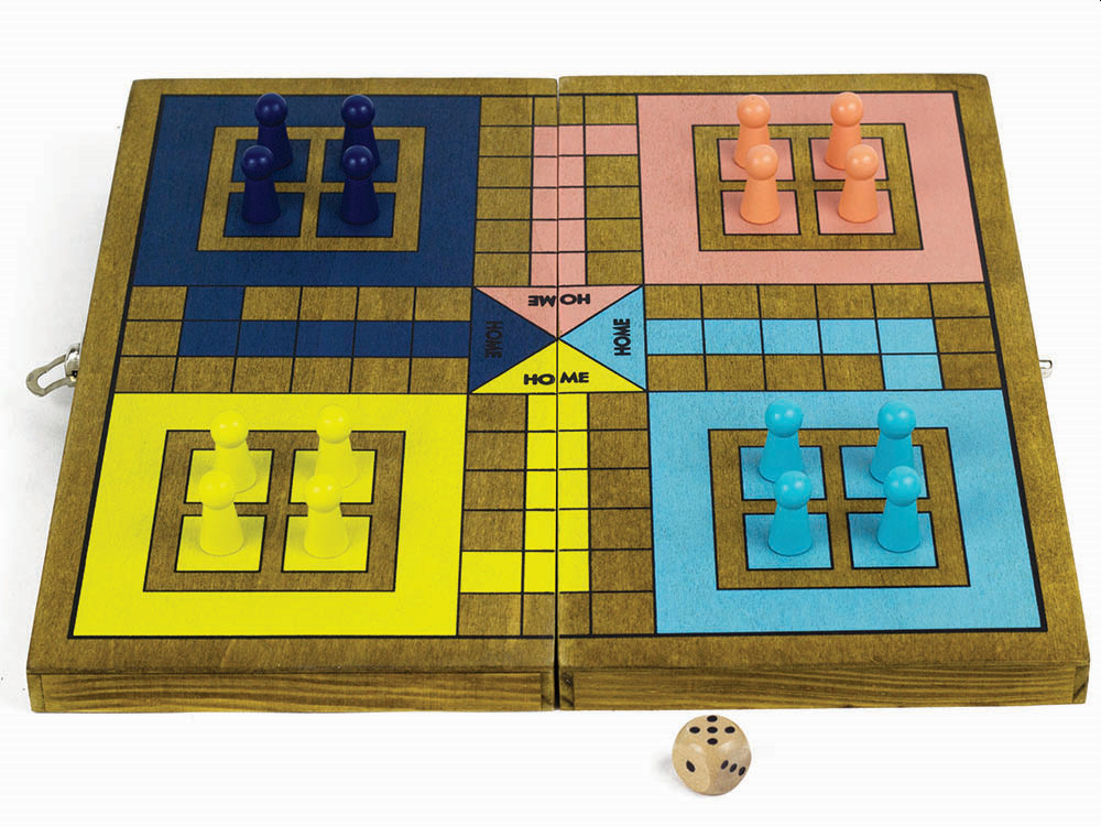 LUDO (Wood Games Workshop) - Click Image to Close