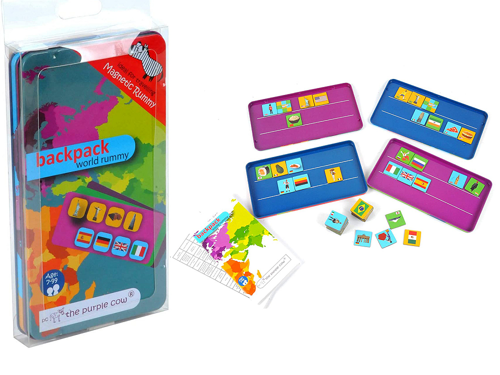 BACKPACK WORLD RUMMY magnetic