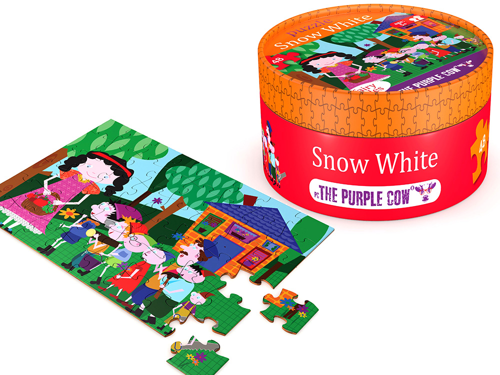 FAIRY TALES 48pc, SNOW WHITE