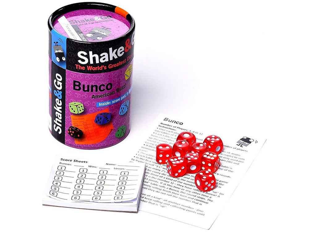 SHAKE & GO, BUNCO Dice Game