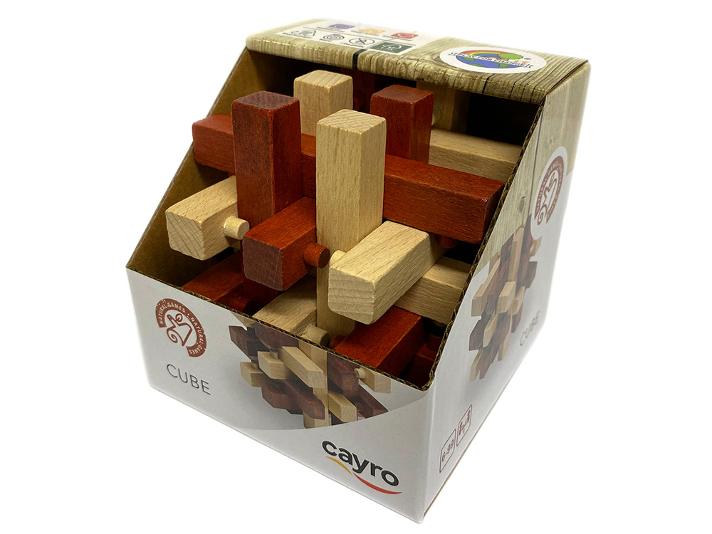 CUBE WOOD PUZZLE (Cayro)